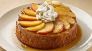 Cake aux pommes et jaunes d’œufs : recette facile et savoureuse