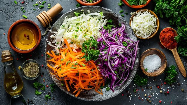 Comment réussir la parfaite salade de chou blanc croquante et savoureuse ?