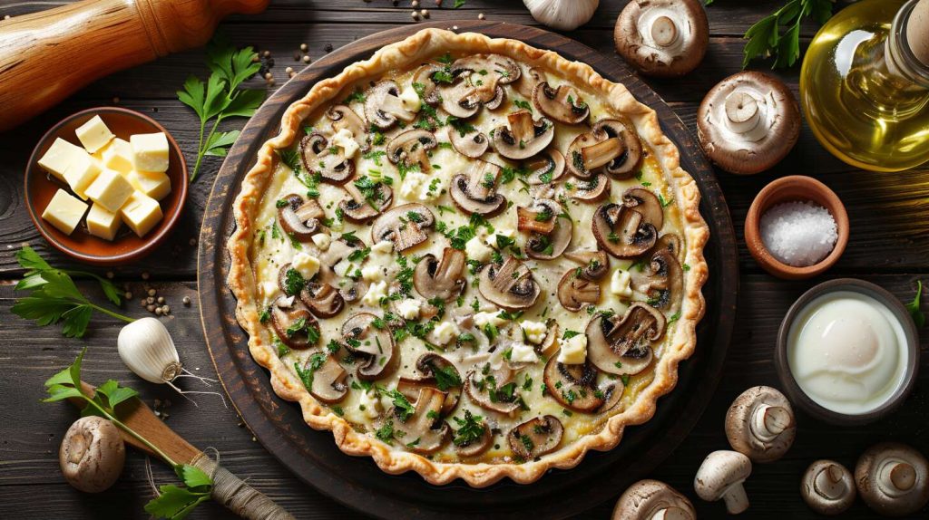 Comment réussir une délicieuse tarte aux champignons à tous les coups ?