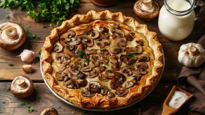 Comment réussir une délicieuse tourte aux champignons croustillante à tous les coups ?