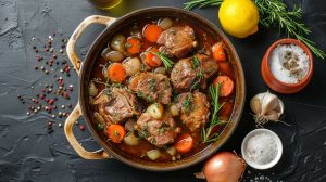 Recette de rouelle de porc en cocotte : saveurs et astuces