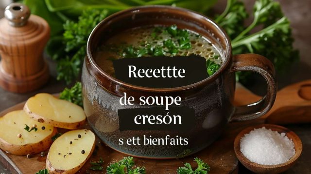 Recette facile de soupe de cresson : saveurs et bienfaits