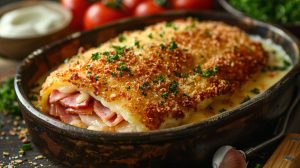 Recette du cordon bleu au four de Marion : saveurs inégalées !