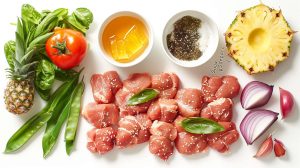 Sauté de porc à l'ananas : recette très facile et rapide