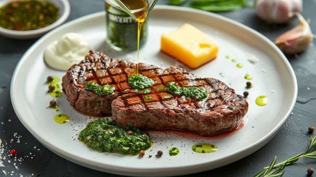 Recette facile de sauce au poivre vert pour viandes et steaks