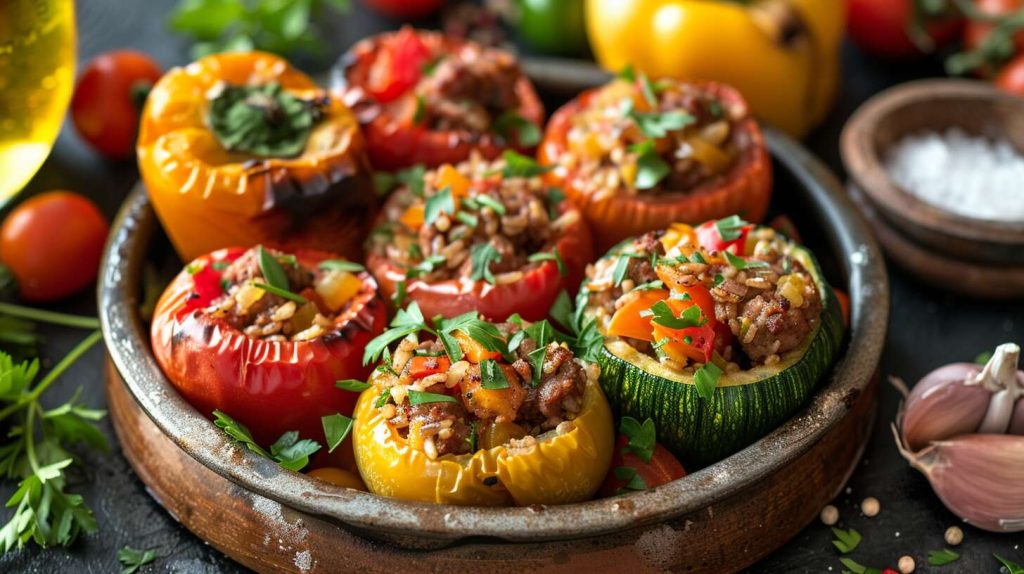 Recette de légumes farcis à la façon de maman : saveurs d'antan garanties