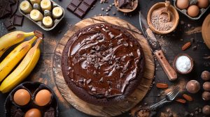 Recette de gâteau fondant banane-chocolat : plaisir sucré facile !