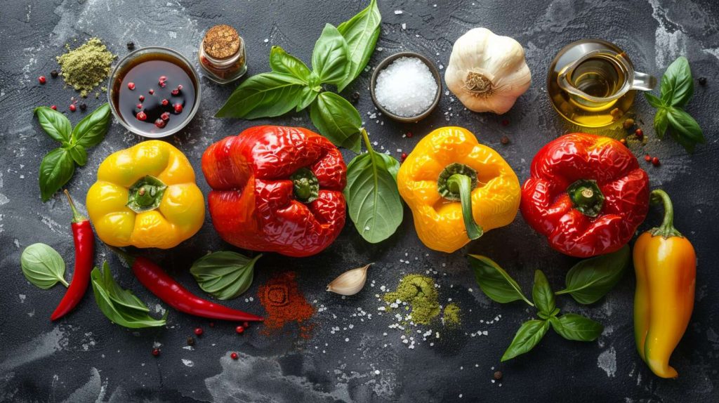 Recette de poivrons marinés pour la 33ème rencontre – Gourmandise assurée !