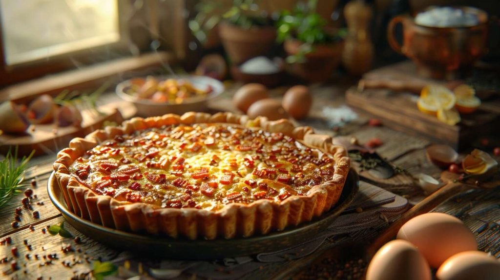 Recette de la quiche lorraine traditionnelle de Sophie