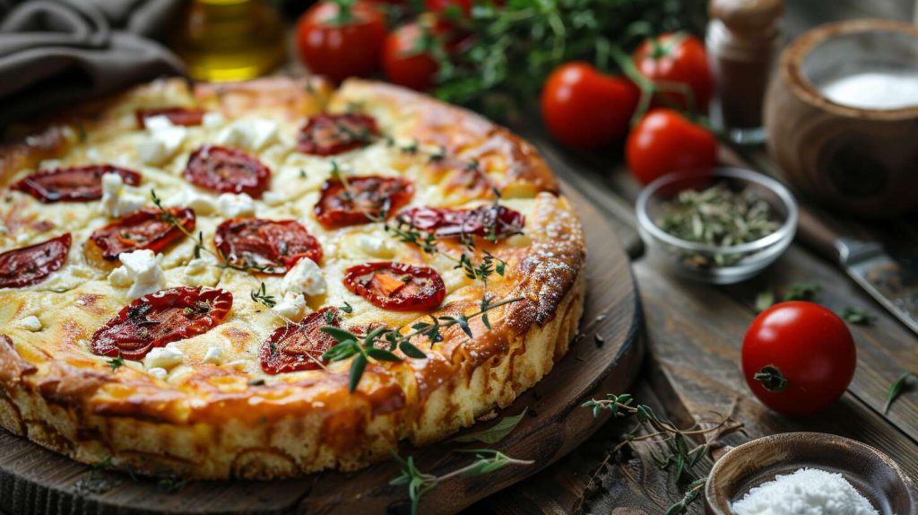 Recette de cake aux tomates séchées et feta : saveurs méditerranéennes garanties