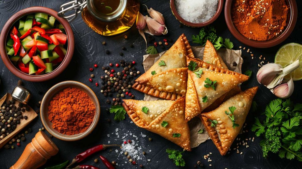 Recette de samoussa au thon et aux légumes : saveurs exotiques à la maison