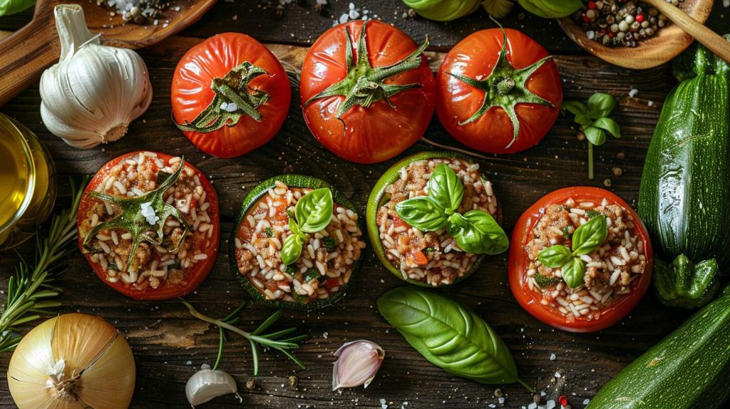 Recette de tomates et courgettes farcies : la touche personnelle d'une tradition familiale