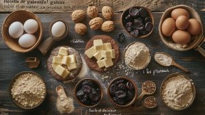 Recette de gâteau sablé aux pruneaux : facile et délicieux
