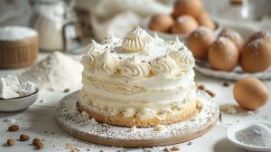 Recette de gâteau aérien à la crème fraîche : rapide et délicieux