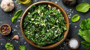 Recette de blettes sautées à l'ail et à la crème : saveurs d'automne