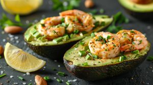 Recette facile de demi-avocats aux crevettes