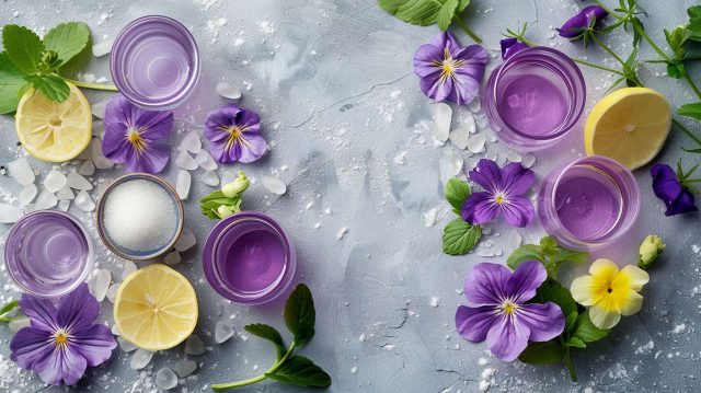 Recette facile de sirop de violettes maison