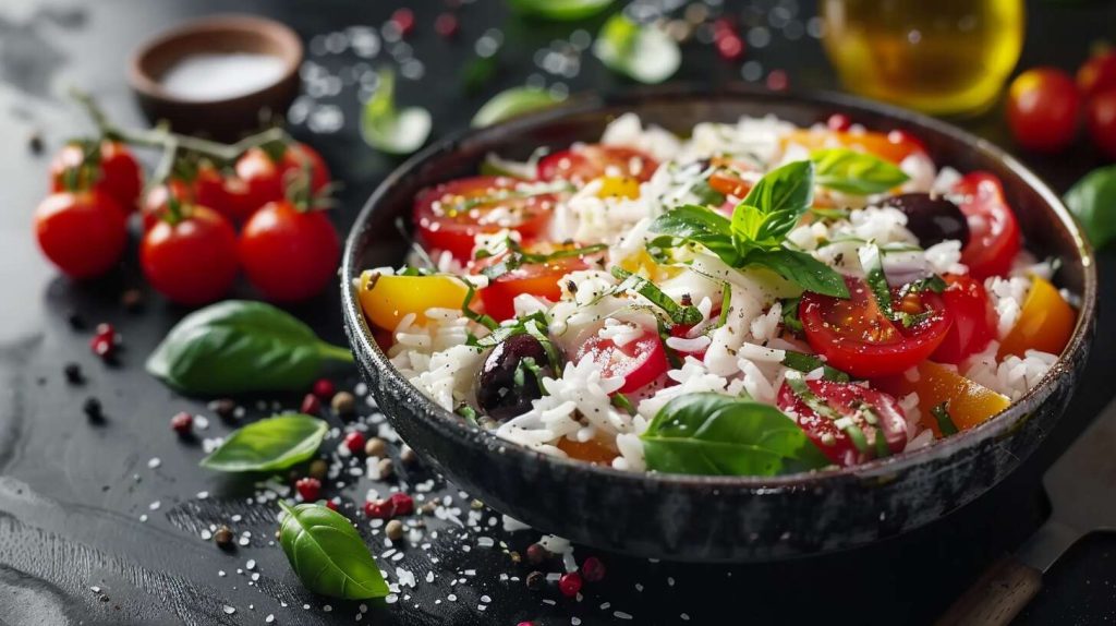 Recette facile : salade de riz à la niçoise – Saveurs estivales