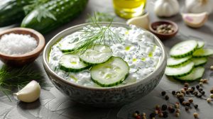 Recette facile de tzatziki de concombre : fraîcheur et saveur garanties