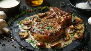 Recette côte de veau aux champignons : saveurs gourmandes et facile !