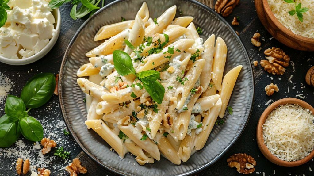 Recette de penne au gorgonzola : savourez l'Italie dans votre assiette