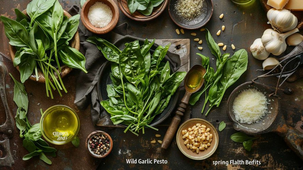 Recette de pesto à l'ail des ours : saveurs printanières et bienfaits santé
