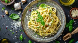 Recette de pâtes à la courgette : facile et rapide