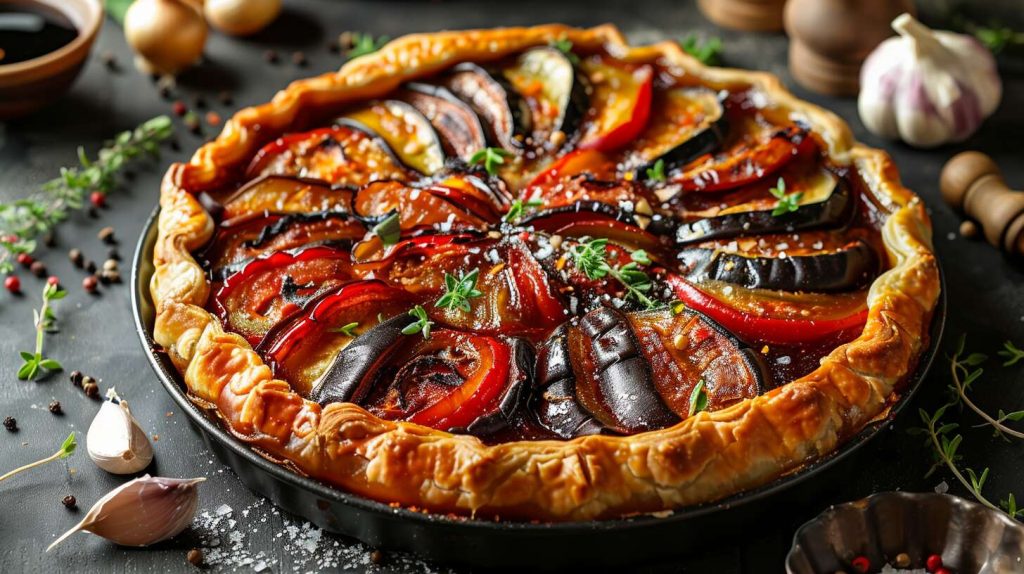 Recette de tarte Tatin de légumes : saveurs uniques et réconfortantes