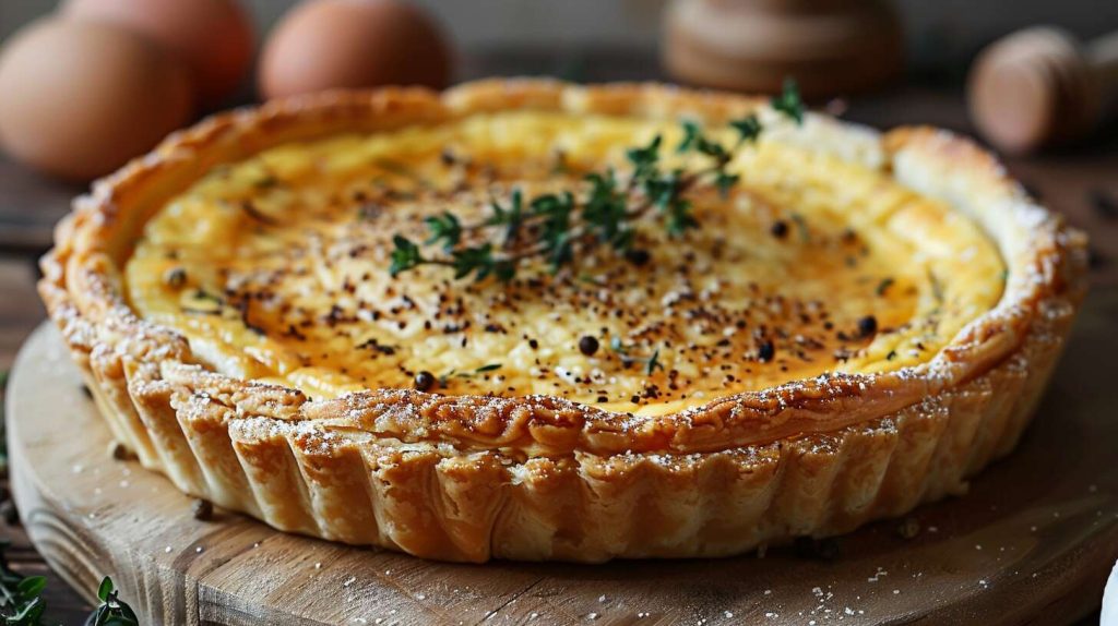 Tarte au chèvre et au miel : recette facile et gourmande