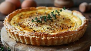 Tarte au chèvre et au miel : recette facile et gourmande