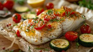 Recette facile de filet de merlan en papillotes