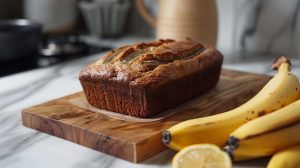 Recette de banana bread sans œufs : moelleux et facile !