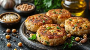 Recette facile de galettes de pois chiches : saveurs orientales garanties