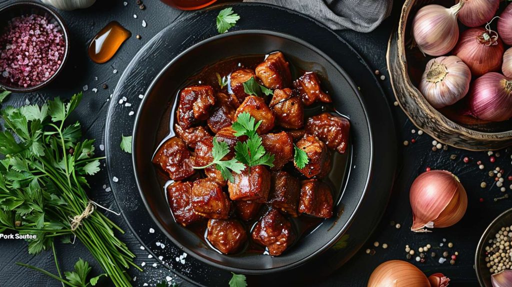 Sauté de porc au miel et ras el hanout : recette facile et exotique