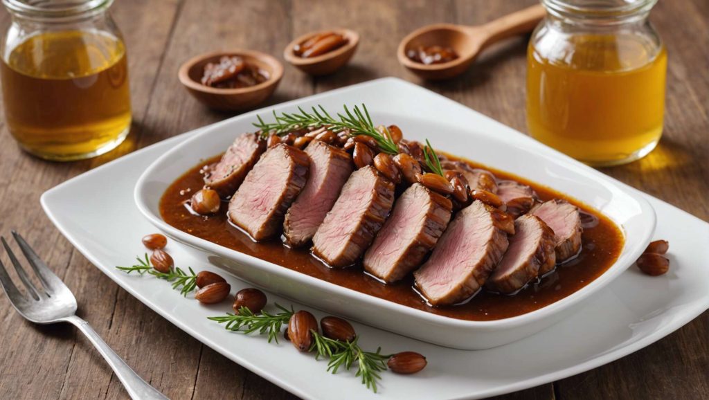 Recette de sauce au miel d&rsquo;acacia pour magret de canard : saveurs exquises