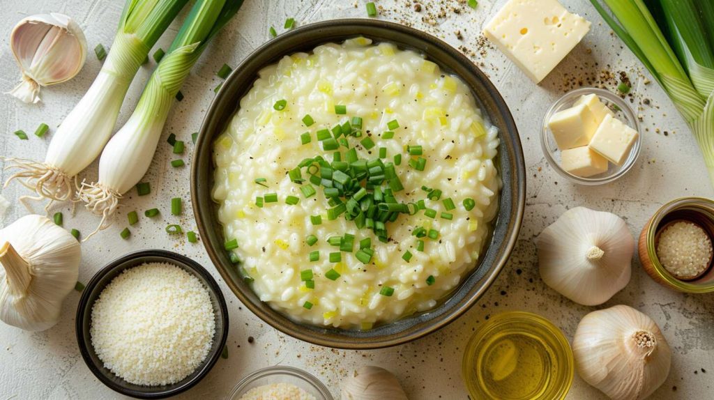 Recette de risotto aux poireaux : saveurs et onctuosité garanties