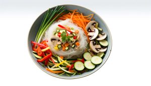 Recette facile de vermicelles de riz aux légumes : saveurs asiatiques