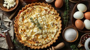Recette de tarte chèvre-miel : saveurs authentiques et gourmandes