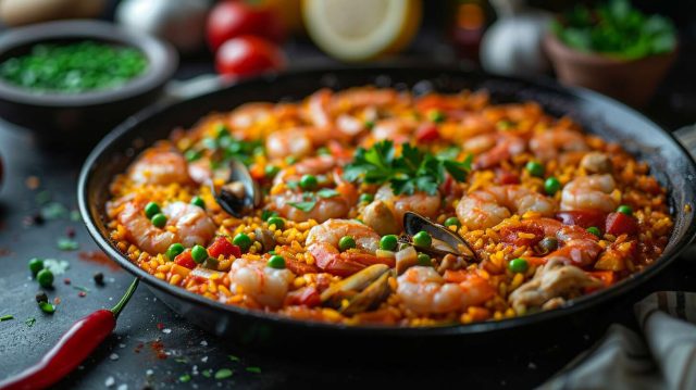 Recette authentique de paella espagnole : secrets et astuces