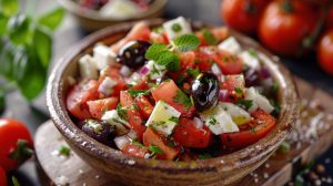 Recette facile de salade grecque authentique - Savourez l'été !