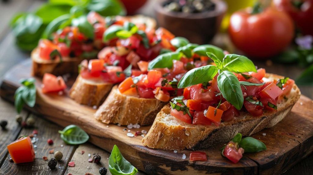 Recette bruschetta facile et délicieuse : découvrez comment réussir à coup sûr !