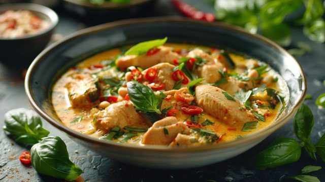 Recette de curry vert thaïlandais authentique et facile