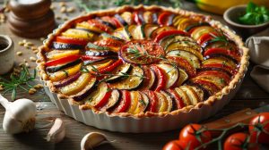 Recette tarte à la ratatouille et pignons : savourez le soleil dans votre assiette !