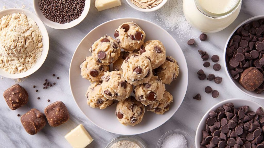 Bouchées de cookie dough : recette facile et gourmande