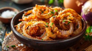 Recette d'oignons frits croustillants : votre apéro réussi !