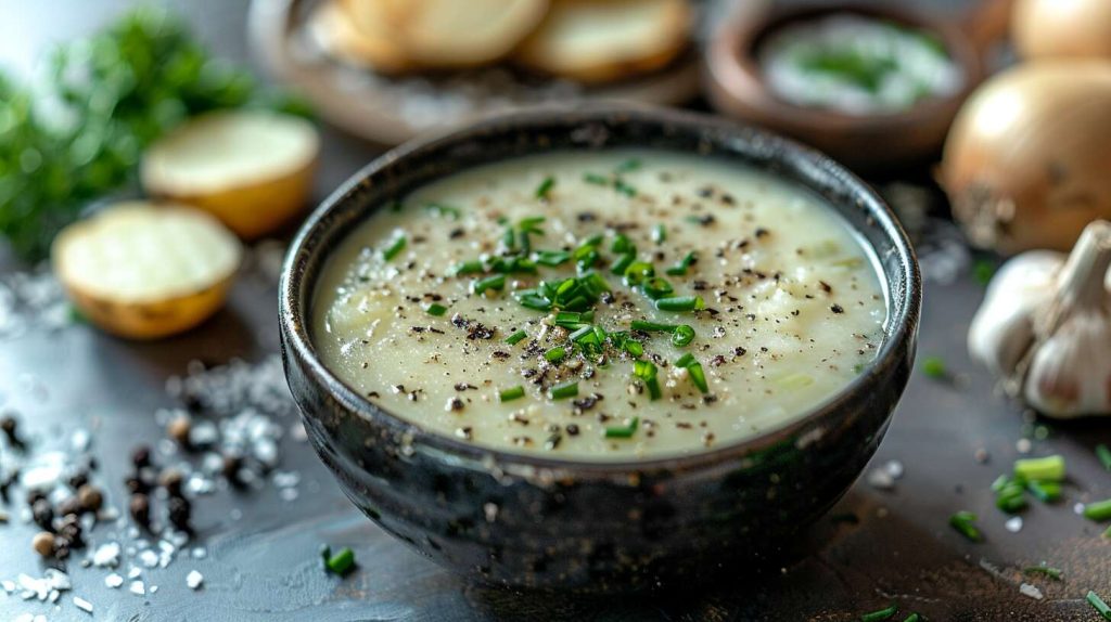 Recette facile de soupe à l'ail des ours : saveurs printanières