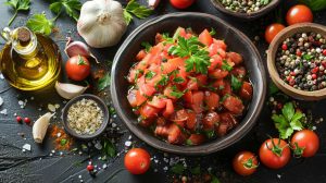 Recette facile de tomates à la provençale - Cuisine rapide et savoureuse