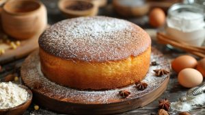Recette facile de gâteau nature sans beurre à l'huile