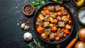 Recette de veau mijoté aux légumes : saveurs traditionnelles et réconfortantes