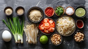 Recette facile de Pad Thaï aux crevettes : saveurs d'Asie à la maison